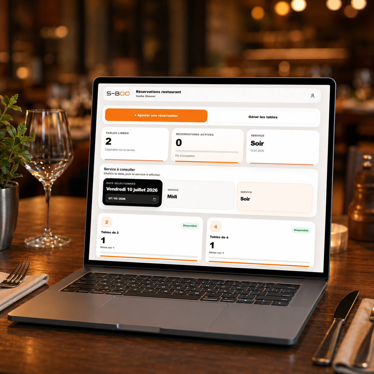 Gestion Réservations clients