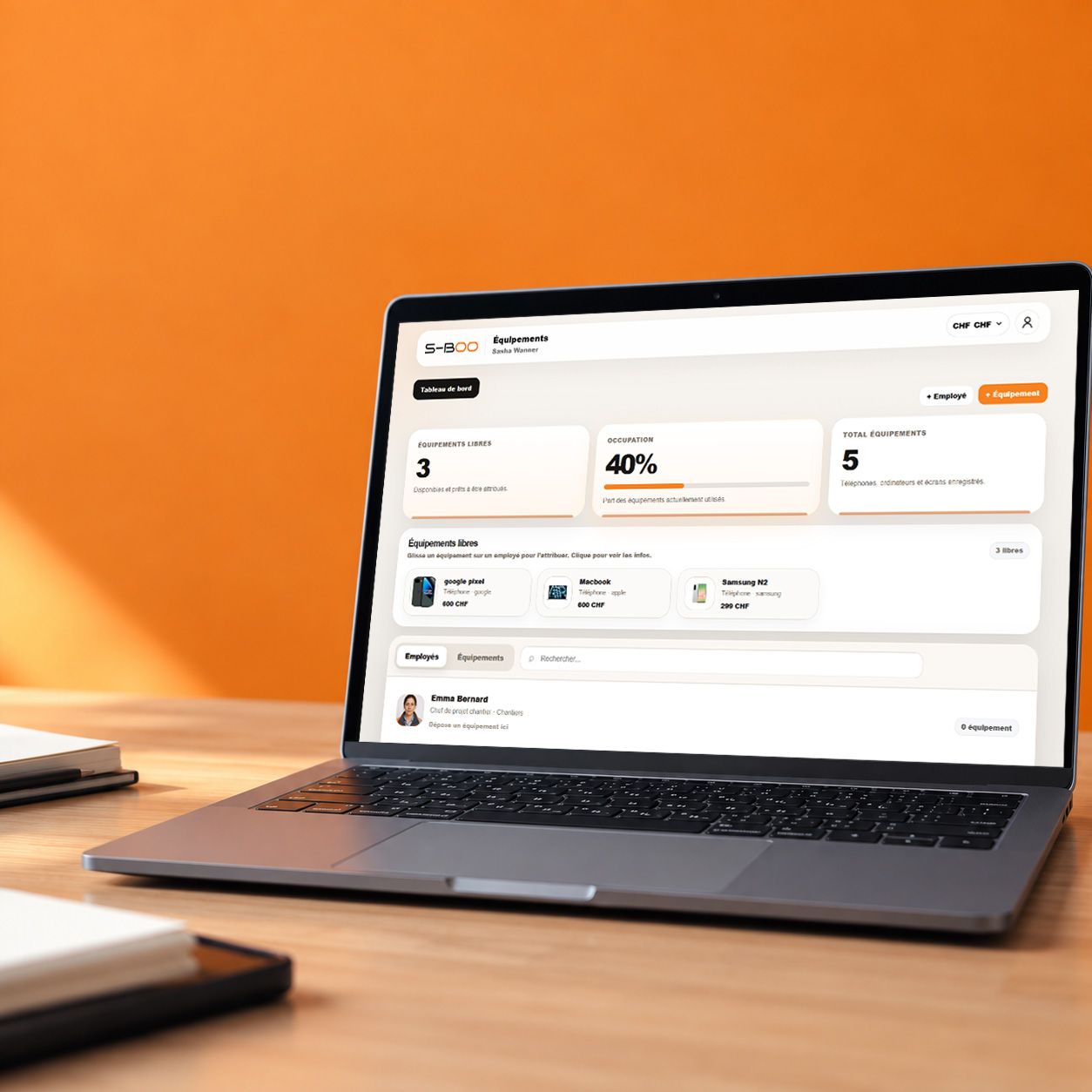 Des applications simples pour gagner du temps.